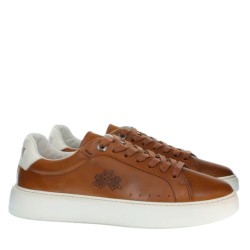 Sneakers da Uomo Marca LA MARTINA Art. LFM251.001.3610 Colore Cognac