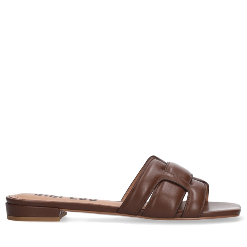 Ciabatte da Donna Marca BIBI LOU Art. 760Z10VK Colore Marrone