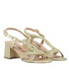 Sandali da Donna Marca BIBI LOU Art. 821Z94HG Colore Oro