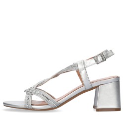Sandali da Donna Marca BIBI LOU Art. 821Z94HG Colore Argento