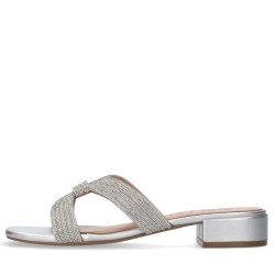 Ciabatte da Donna Marca BIBI LOU Art. 842Z00HG Colore Argento