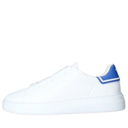 Sneakers Da Uomo Marca Harmont&blaine Colore Bianco/azzurro Cod: EFM251.003.6430
