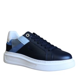 Sneakers Da Uomo Marca Harmont&blaine Colore Blu/multi Cod: EFM251.010.6010