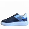 Sneakers Da Uomo Marca Harmont&blaine Colore Blu/multi Cod: EFM251.010.6010