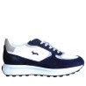 Sneakers Da Uomo Marca Harmont&blaine Colore Blu/bianco/beige Cod: EFM251.071.6200