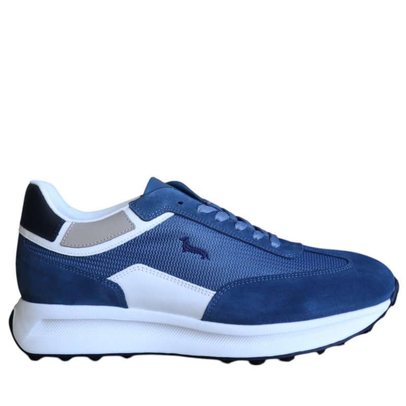 Sneakers Da Uomo Marca Harmont&blaine Colore Blu Cod: EFM251.072.6180