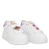 Sneakers da Donna Marca GIO+ Art. PIA308A Colore Bianco Fucsia