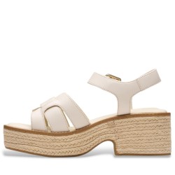 SANDALI Da Donna Marca Clarks Colore Crema Cod: 181249