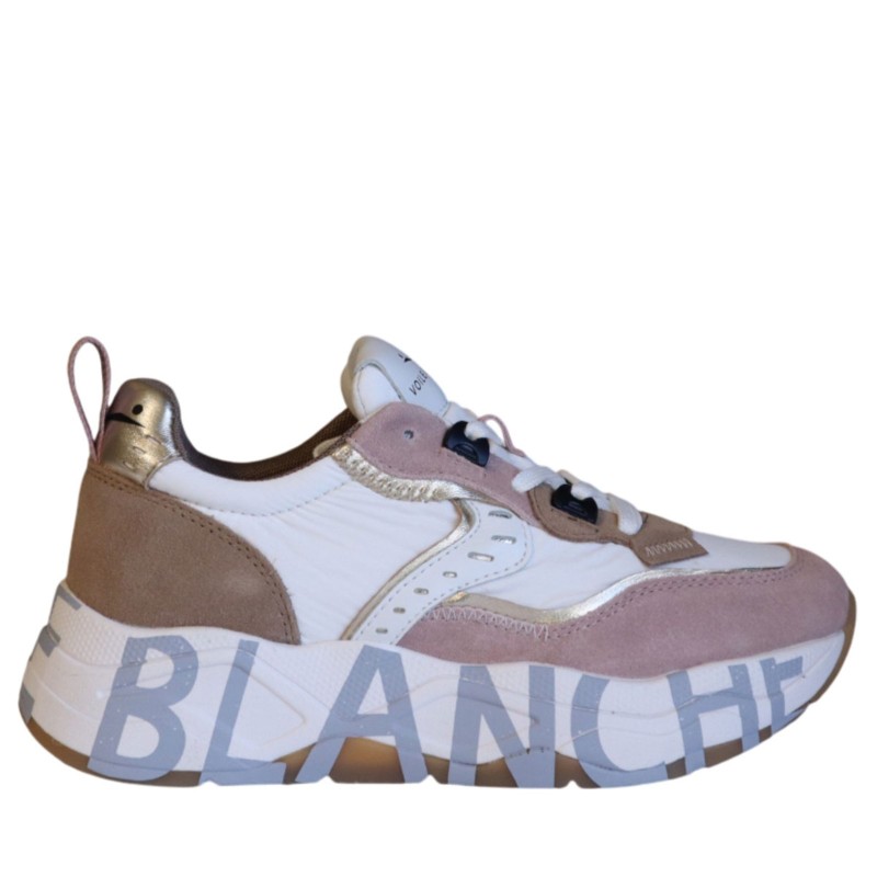 Sneakers da Donna Marca VOILE BLANCHE CLUB105 E Colore Bianco Cipria