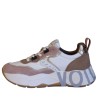 Sneakers da Donna Marca VOILE BLANCHE CLUB105 E Colore Bianco Cipria