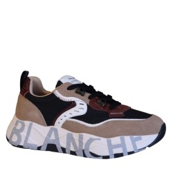 Sneakers da Donna Marca VOILE BLANCHE CLUB105 F Colore Taupe Nero Bordeaux