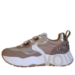 Sneakers da Donna Marca VOILE BLANCHE CLUB105 I Colore Marrone Beige