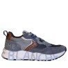 Sneakers da Uomo Marca Voile Art CLUB01 A Colore Grigio Cuoio
