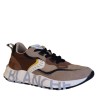 Sneakers da Uomo Marca Voile Art CLUB01 B Colore Marrone Beige