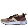 Sneakers da Uomo Marca Voile Art CLUB01 B Colore Marrone Beige