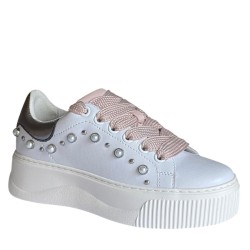 Sneakers da Donna Marca CULT Art CLW463801 Colore Bianco