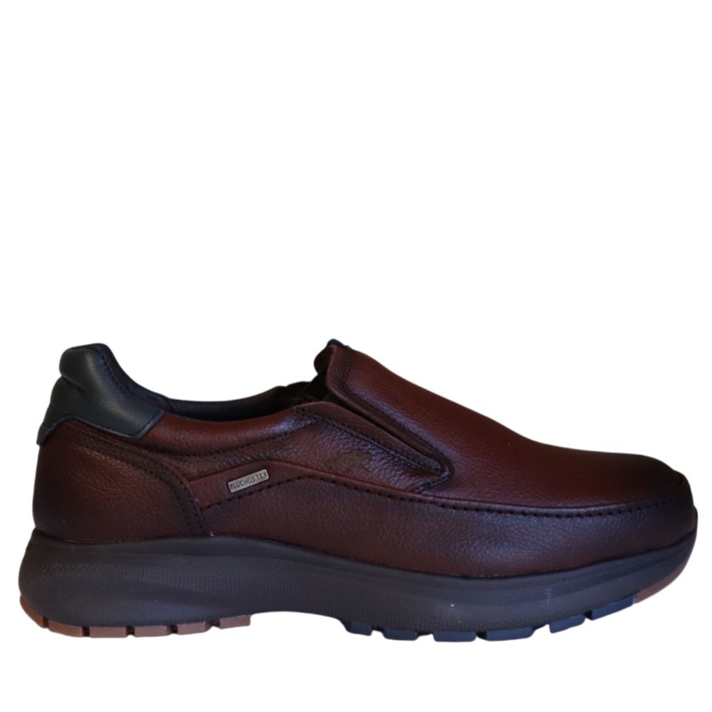 Slip on Scarpe Uomo Marca FLUCHOS Art F2064 Colore Marrone