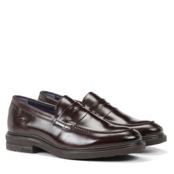 Mocassino Scarpe Uomo Marca FLUCHOS Art F0633 C Colore Marrone