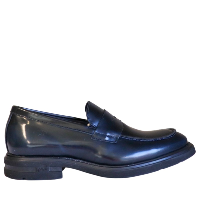 Mocassino Scarpe Uomo Marca FLUCHOS Art F0633 B Colore Blu