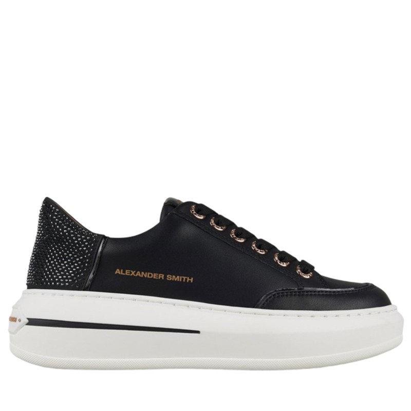 Sneakers scarpa da Donna Marca ALEXANDER SMITH Art 1912 Colore Nero