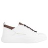 Sneakers scarpe uomo Marca ALEXANDER SMITH Art.2264 Colore Blu e Bianco