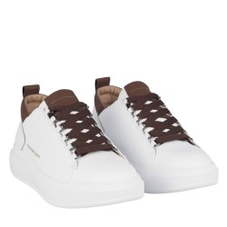 Sneakers scarpe uomo Marca ALEXANDER SMITH Art.2264 Colore Blu e Bianco