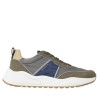 Sneakers scarpe Uomo Marca ALEXANDER SMITH Art.7863 Colore Verde Grigio