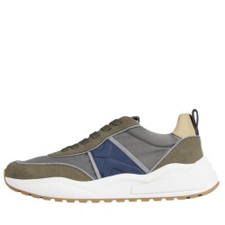 Sneakers scarpe Uomo Marca ALEXANDER SMITH Art.7863 Colore Verde Grigio