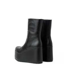 Tronchetto scarpa da Donna Marca PALOMA BARCELO Art BARTA Colore Nero e Bordeaux