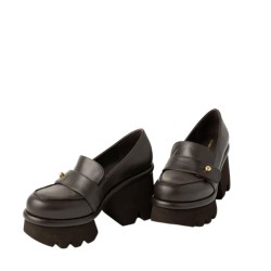 Mocassini scarpe Donna Marca PALOMA BARCELO Art GRETE Colore Marrone