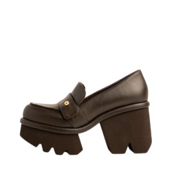 Mocassini scarpe Donna Marca PALOMA BARCELO Art GRETE Colore Marrone