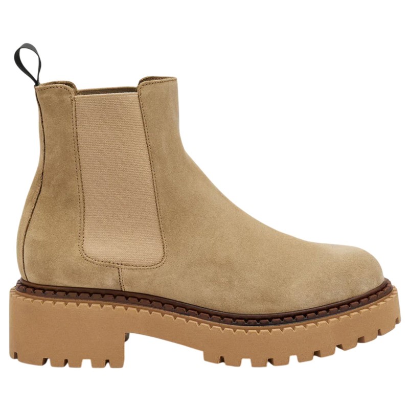 Beatles scarpe da Donna Marca FRAU Art.78A3 Colore Beige