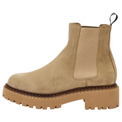 Beatles scarpe da Donna Marca FRAU Art.78A3 Colore Beige