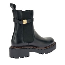 Beatles scarpe da Donna Marca FRAU Art.78L4 Colore Nero