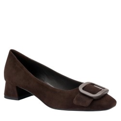 Decollete scarpe da Donna Marca FRAU Art.92A3 A Colore Marrone