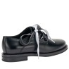Derby scarpe da Donna Marca FRAU Art.98Y4 Colore Nero