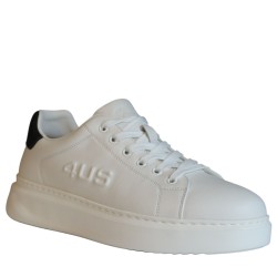Sneakers Scarpe Uomo Marca 4US Art.US0051 A Colore Bianco