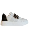 Sneakers Scarpe Donna Marca 4US Art.4BV137 Colore Bianco