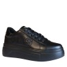 Sneakers Scarpe Donna Marca 4US Art.4BV139 Colore Nero