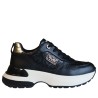 Sneakers Scarpe Donna Marca 4US Art.4BV154 Colore NERO