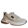 Sneakers Scarpe Donna Marca 4US Art.4BV154 B Colore Beige