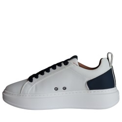Sneakers scarpe Uomo Marca SMITH X Art.STM7010WBL Colore Bianco Blu