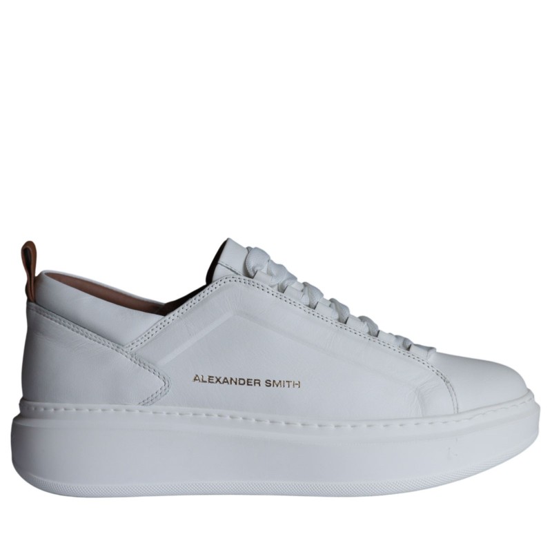 Sneakers scarpe Uomo Marca ALEXANDER SMITH Art.WFM2319WHT Colore Bianco