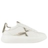 Sneakers scarpe Donna Marca SMITH X Art.CGW9753WGD Colore Bianco Oro