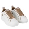 Sneakers scarpe Donna Marca SMITH X Art.HSW6534WCM Colore Bianco Cuoio