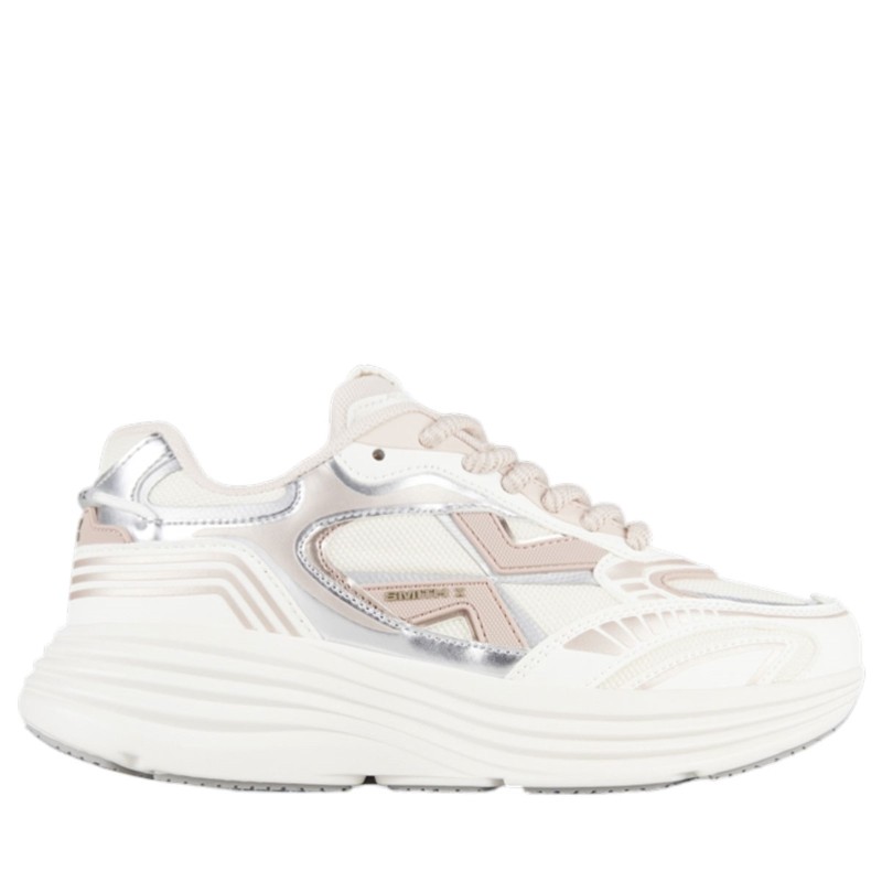 Sneakers scarpe Donna Marca SMITH X Art.SMW9805WNU Colore Bianco Nude