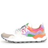 Sneakers scarpe Donna Marca FLOWER MOUNTAIN Art YAMANO3 M Colore Bianco Viola Verde