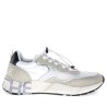 Sneakers scarpe Uomo Marca VOILE BLANCHE Art.CLUB01.F Colore Ghiaccio Bianco