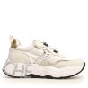 Sneakers scarpe Donna Marca VOILE BLANCHE Art. CLUB105.A Colore Panna Platino