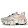 Sneakers scarpe Donna Marca VOILE BLANCHE Art.CLUB105.E Colore Beige Rosa